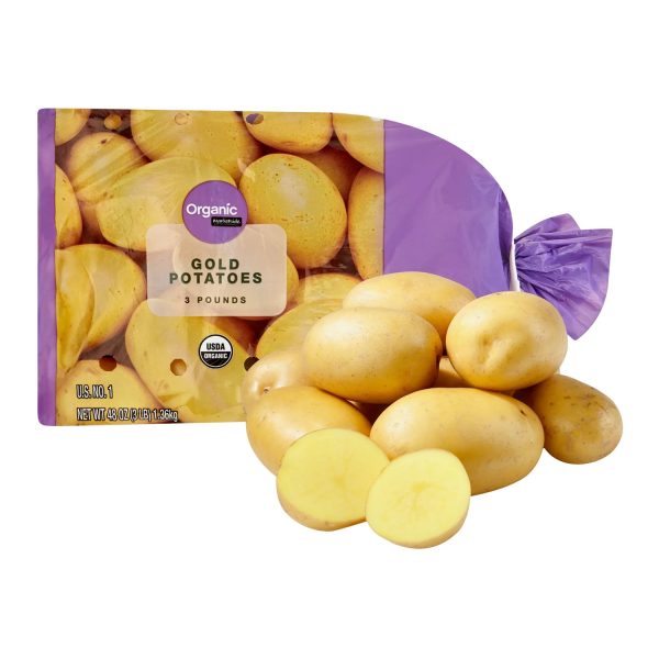 Marketside Fresh Organic Gold Potatoes, 3 lb Bag