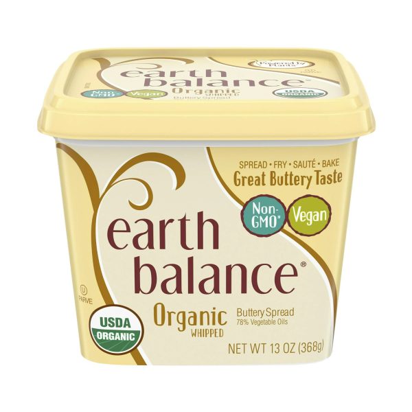 Earth Balance Organic Whipped Buttery Spread, 13 oz