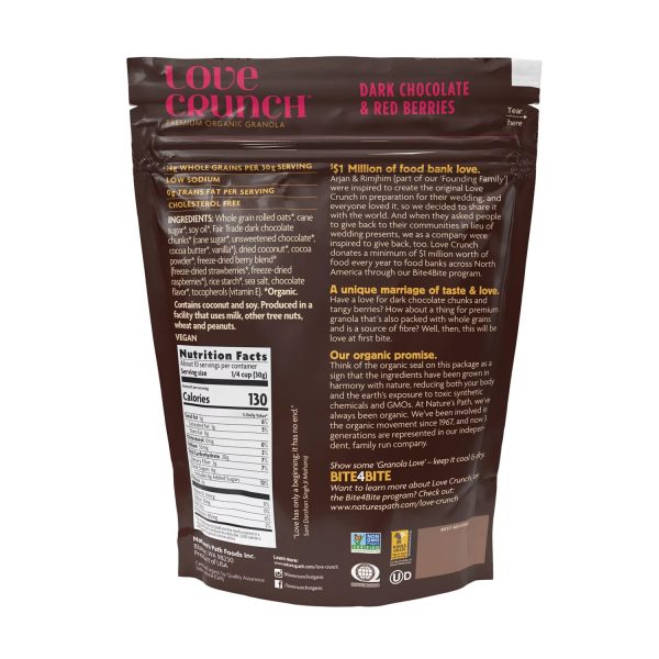 Love Crunch Organic Granola, Dark Chocolate and Red Berries, 11.5 oz：圖片 2