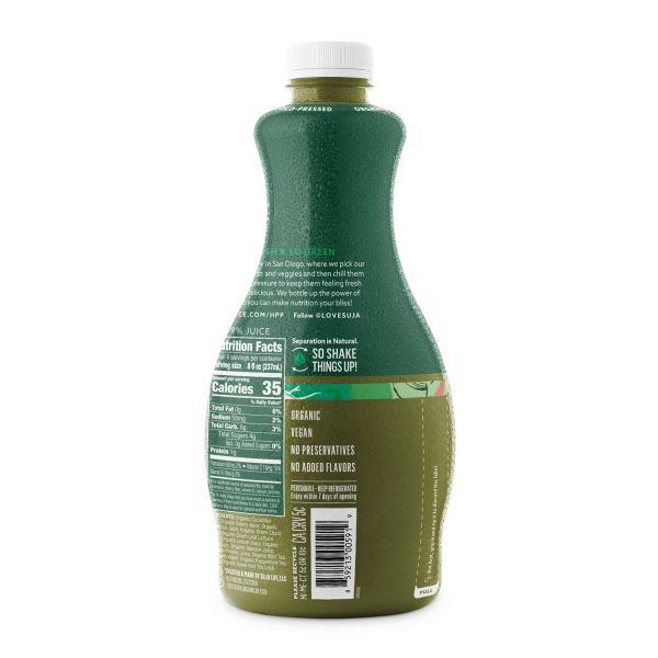 Suja Organic Cold-Pressed Uber Greens, 46 oz：圖片 2